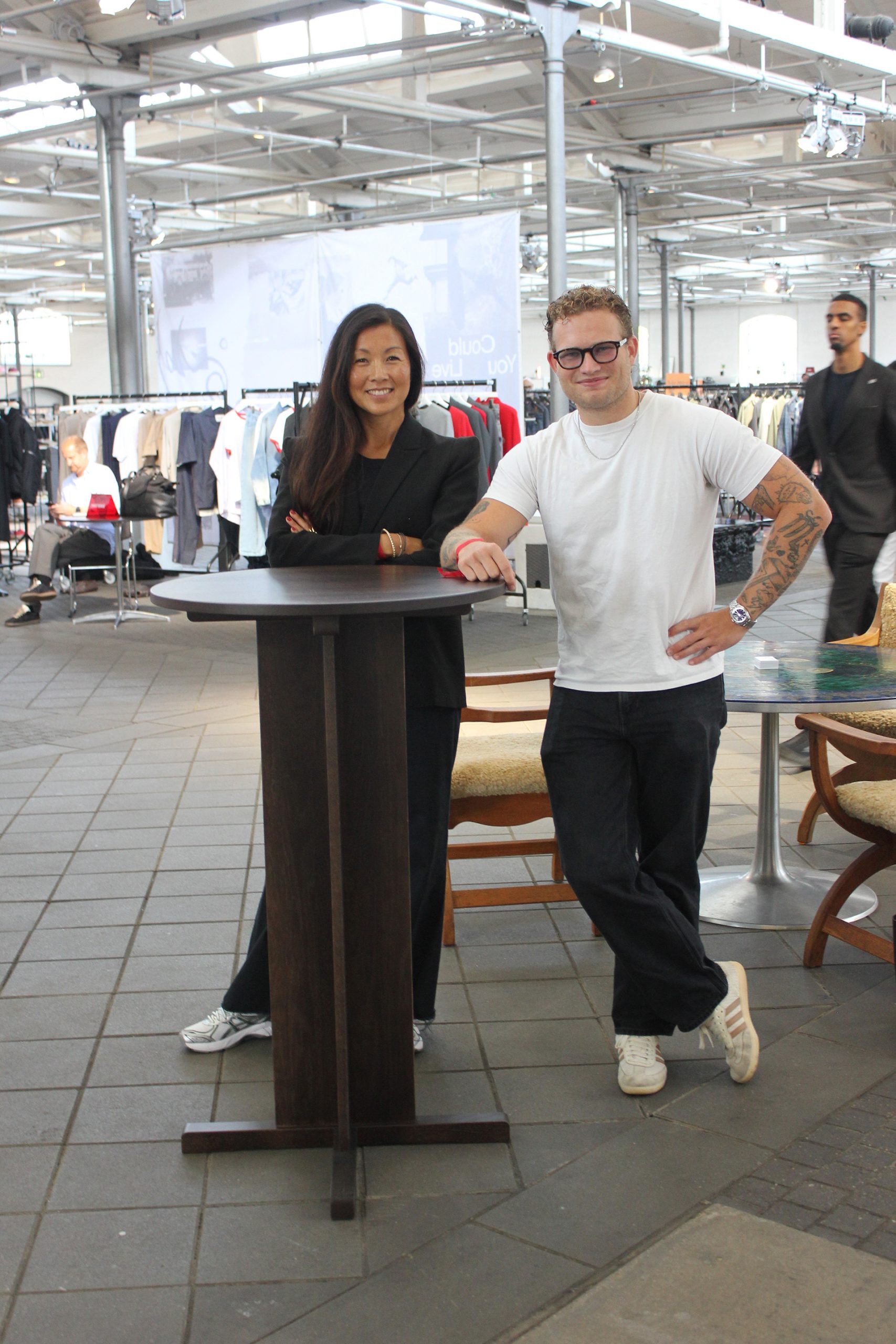 Design Preowned x SPOOR: 40 Recrafted Hans Wegner chairs  Revealed at Copenhagen Fashion Week